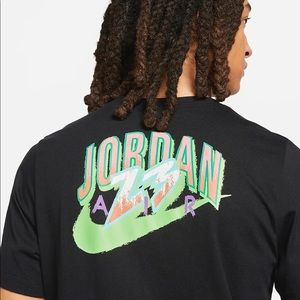 🔥Jordan Swoosh 23 t-shirt. Mens small. Black with Jumpman logo. NWT